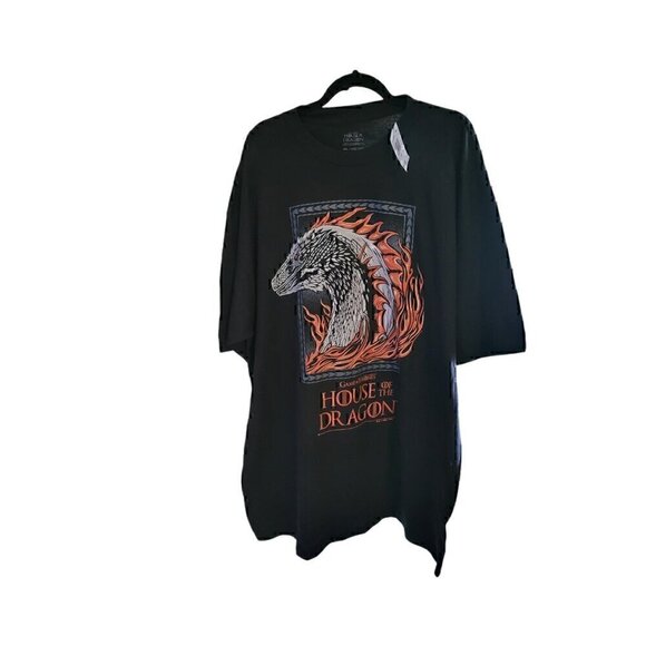 Game of Thrones: House of the Dragon Fire Dragon T-Shirt Men's Size 4XL NWT - Picture 2 of 7